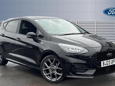 Used Ford Fiesta ST-Line 100 HP (73 kW) 2023 Black Hatchback
