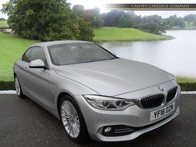 Silver Used 2016 BMW 420 Luxury Line Cabriolet | £13,000 (Good price)