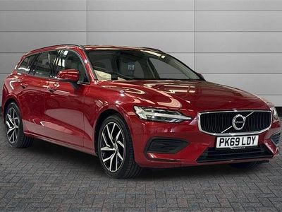 Used Volvo V60 Momentum 150 HP (110 kW) 2019 Red Estate