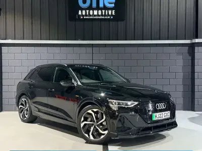 Used Audi e-tron Black Edition 230 kW (313 HP) 2022 Black SUV