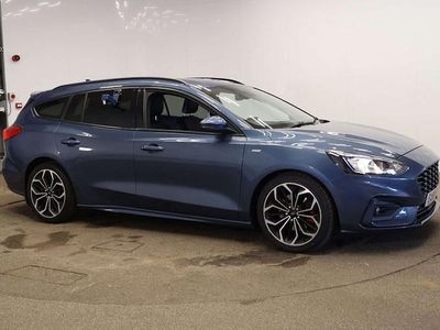 Used Ford Focus ST-Line X 150 HP (110 kW) 2019 Blue Estate