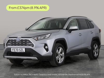 Silver Used 2020 Toyota RAV4 Hybrid Design SUV | £22,107 (Good price)