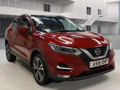 Used Nissan Qashqai N-Connecta 2018 Red SUV