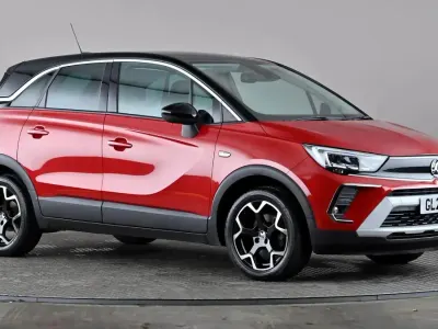 Used Vauxhall Crossland Elite 130 HP (95 kW) 2021 Red SUV