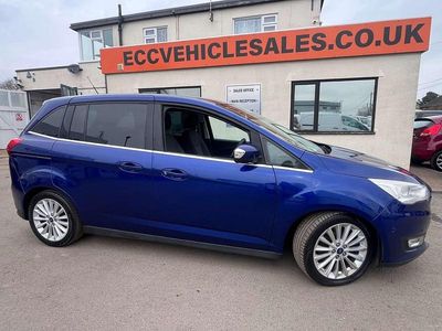 Used Ford Grand C-Max Titanium 120 HP (88 kW) 2015 Blue MPV