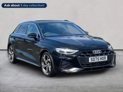 Used Audi A3 Sportback S-Line 150 HP (110 kW) 2025 Black Hatchback