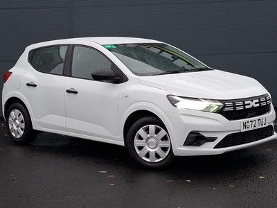 White Used 2023 Dacia Sandero Essentiel Hatchback | £11,298 (Good price)