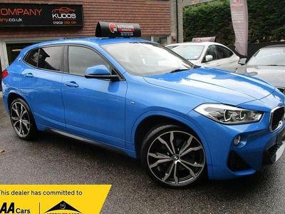 Used BMW X2 M Sport 190 HP (139 kW) 2018 Blue SUV