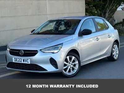 Used Vauxhall Corsa Edition 75 HP (55 kW) 2022 Grey Hatchback