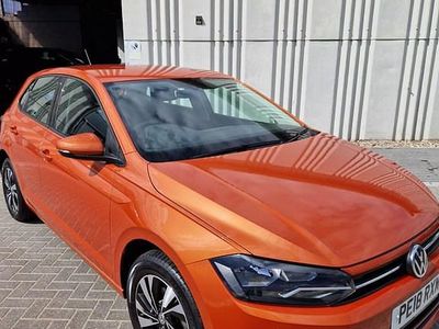 Used VW Polo SE 2018 Orange Hatchback