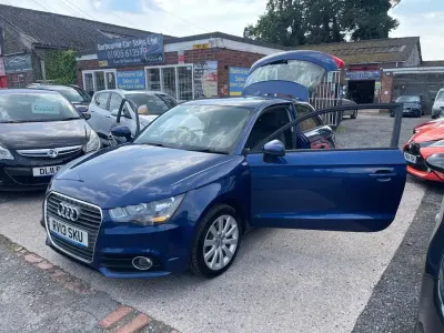 Used Audi A1 Sport 122 HP (89 kW) 2013 Blue Hatchback