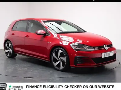 Used VW Golf VII GTI 245 HP (180 kW) 2019 Red Hatchback