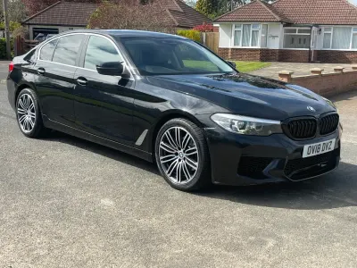 Begagnad BMW 520 Sport Line 2018 Svart Sedan