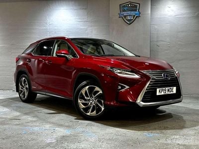 Used Lexus RX450h 2019 Red SUV