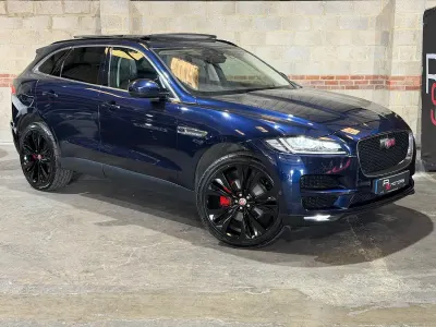 Used Jaguar F-Pace Portfolio 180 HP (132 kW) 2018 Blue SUV