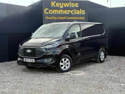 Used Ford Transit Custom Limited 136 HP (100 kW) 2024 Black Van