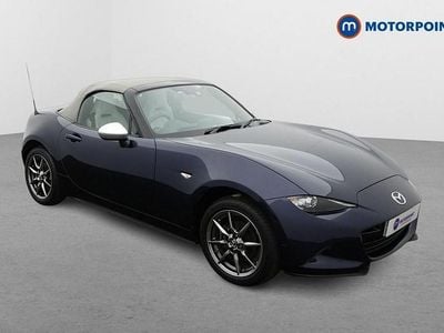 Blue Used 2021 Mazda MX5 Inclusive Cabriolet | £16,599 (Fair price)