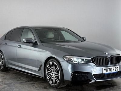 Used BMW 530 M Sport 265 HP (194 kW) 2020 Blue Sedan