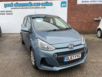 Używany Hyundai i10 SE 87 KM (63 kW) 2018 Niebieski Hatchback