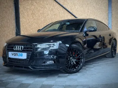Used Audi A5 Sportback Black Edition 190 HP (139 kW) 2015 Black Hatchback