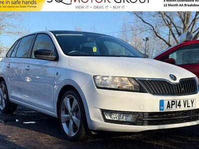White Used 2014 Skoda Rapid Elegance Hatchback | £3,990 (Fair price)