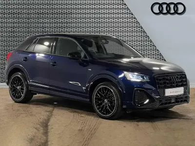 Used Audi Q2 Black Edition 110 HP (80 kW) 2024 Blue SUV