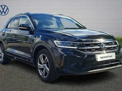 Used VW T-Roc R-line 150 HP (110 kW) 2023 Black SUV