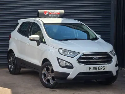 Usado Ford Ecosport Zetec 125 CV (91 kW) 2018 Blanco SUV
