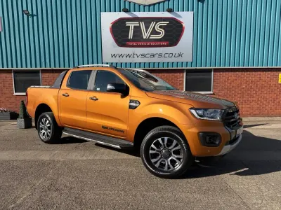 Begagnad Ford Ranger Wildtrack 200 HK (147 kW) 2020 Orange Pickup