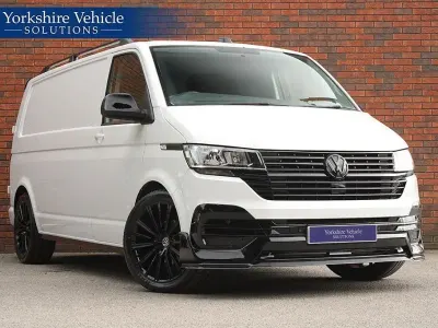 Begagnad VW Transporter Startline 2022 Vit Van