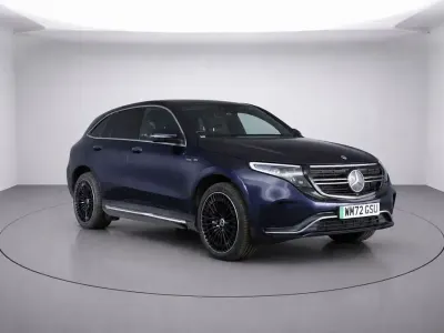 Used Mercedes EQC400 AMG line 300 kW (408 HP) 2023 Blue SUV