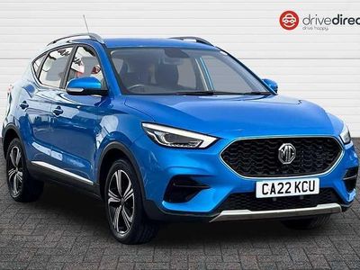 Used MG ZS Excite 106 HP (77 kW) 2022 Blue SUV