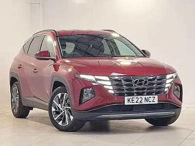 Używany Hyundai Tucson Premium 150 KM (110 kW) 2022 Czerwony SUV