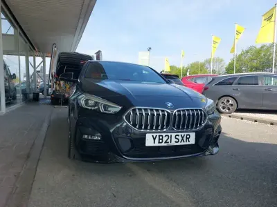 Begagnad BMW 218 M Sport 140 HK (102 kW) 2021 Svart Sedan