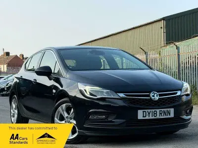 Used Vauxhall Astra SRi 2018 Black Hatchback