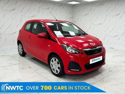 Begagnad Peugeot 108 Active 68 HK (50 kW) 2015 Röd Halvkombi
