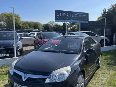 Used Vauxhall Astra Cabriolet 138 HP (101 kW) 2008 Black Cabriolet