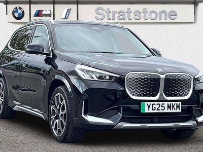 Black Used 2025 BMW iX1 xLine SUV | £32,299 (Expensive)