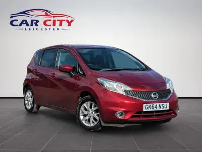 Used Nissan Note Acenta Premium 80 HP (58 kW) 2014 Red Hatchback