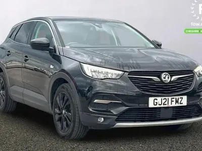 Used Vauxhall Grandland X SRi 131 HP (96 kW) 2021 Black SUV