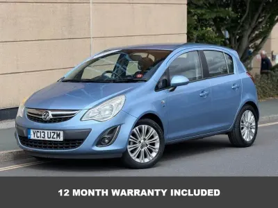 Begagnad Vauxhall Corsa 100 HK (73 kW) 2013 Blå Halvkombi
