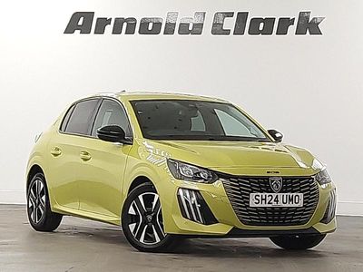 Used Peugeot 208 Allure 101 HP (74 kW) 2024 Yellow Hatchback