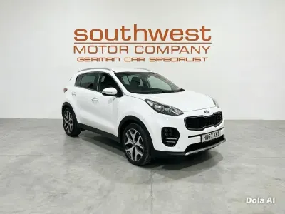 Usado Kia Sportage GT-Line 177 HP (130 kW) 2017 Branco SUV