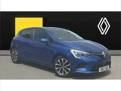 Used Renault Clio Iconic 90 HP (66 kW) 2021 Blue Hatchback