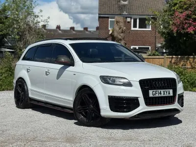 Used Audi Q7 S-Line 245 HP (180 kW) 2014 White SUV