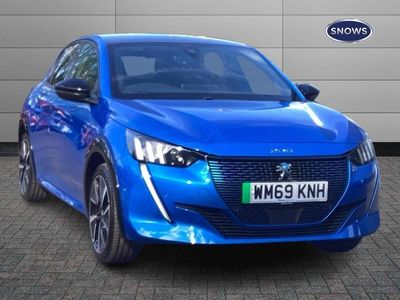 used Peugeot e-208 50KWH GT AUTO 5DR ELECTRIC FROM 2020 FROM BASINGSTOKE (RG21 6YL) | SPOTICAR