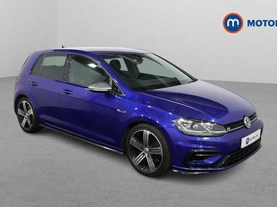 Blue Used 2020 VW Golf VII R Hatchback | £26,399 (Fair price)