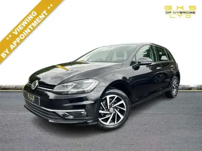 Used VW Golf VII Edition 150 HP (110 kW) 2020 Black Hatchback