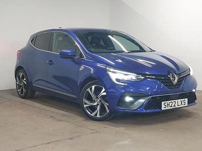 Used Renault Clio V RS Line 90 HP (66 kW) 2022 Blue Hatchback