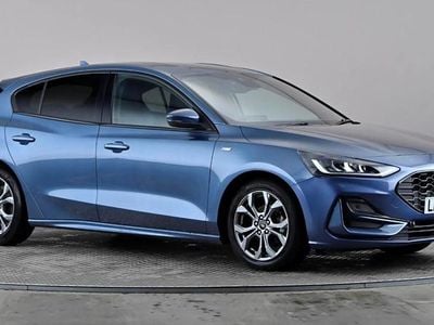 Blue Used 2023 Ford Focus ST-Line Hatchback | £14,798 (Fair price)